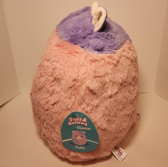 Squishmallow Fuzz A Mallow 12" Patty The Cow BNWT - Picture 2 of 3